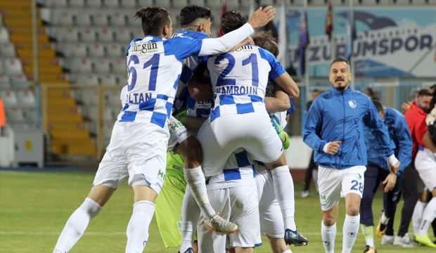 Erzurumspor Süper Lig için 90+6'da güldü