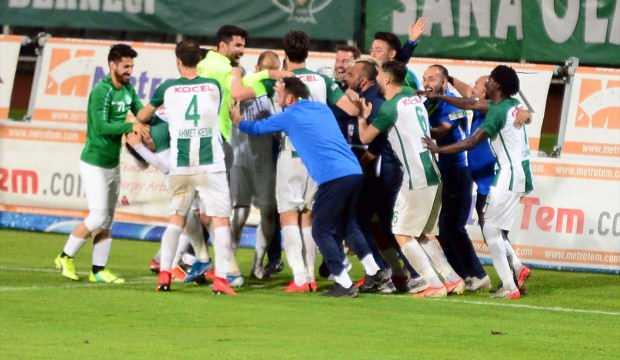 Giresunspor play-off aşkına kazandı!