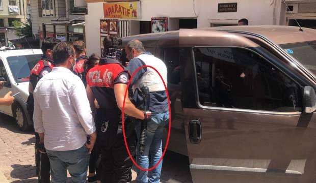 Kursta pompalı tüfek dehşeti