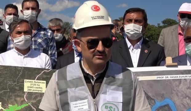 Bakan açıkladı: 3 ilin tarımsal gelirini arttıracak ‘baraj’ projesi