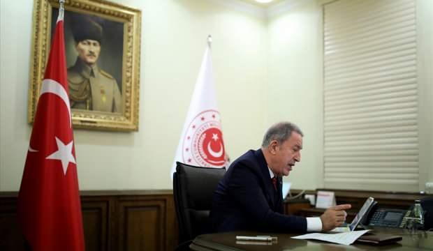 Bakan Akar, NATO Genel Sekreteri ile telefonda görüştü
