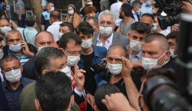 İmamoğlu Esenyurt'ta sel felaketinin yaşandığı sokakta inceleme yaptı