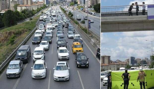 Maltepe D-100'de hareketli anlar