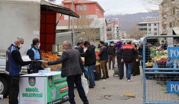 Bingöl'de maske takma zorunluğu getirildi
