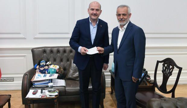 Deniz Feneri Derneği'nde ilk kurban vekaletini Bakan Soylu verdi!