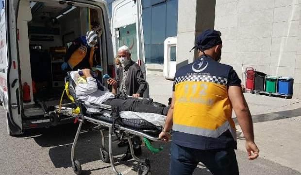 Kurbanlık koçla kafa tokuşturunca hastanelik oldu