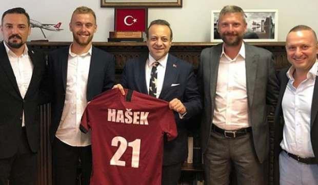 Martin Hasek'ten Egemen Bağış'a ziyaret!