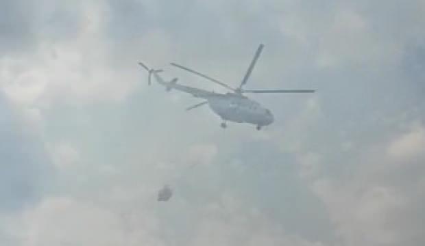 Çanakkale ile Edirne il sınırı arasında yangın
