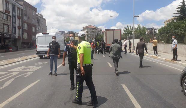 Küçükçekmece’de 500 polisle dar alan uygulaması