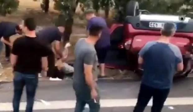 Osmaniye'de otomobil takla attı; 2 çocuk öldü, 4 kişi yaralı