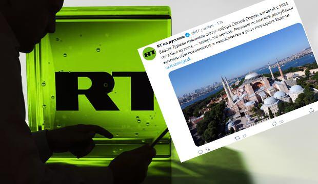 Rusya'nın resmi yayın organında 'Ayasofya Camisi' hazımsızlığı