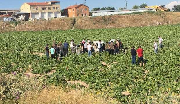 Yoldan Cikan Otomobil Kabak Tarlasina Uctu 6 Yarali Guncel Haberleri