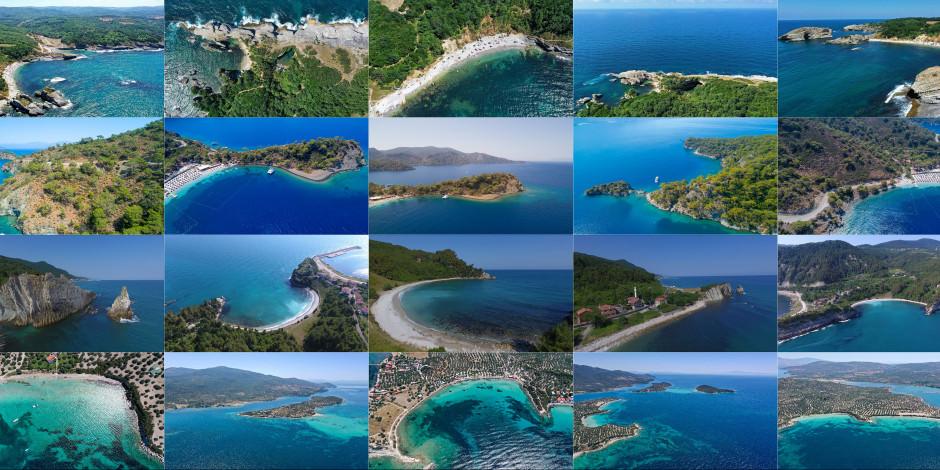 Türkiye'nin maviyle yeşili buluşturan cennet koyları