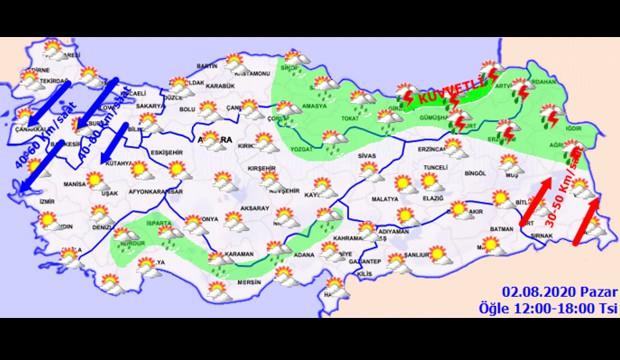 Meteoroloji'den dört bölgeye uyarı