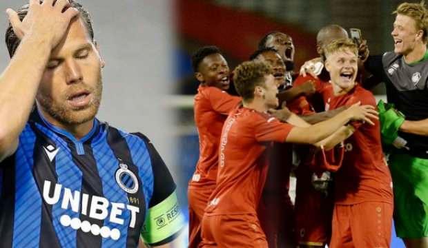 Club Brugge'e kupada şok