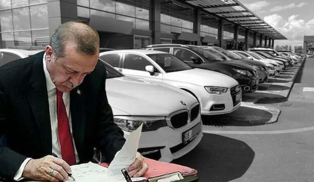 İkinci el araç düzenlemesi Erdoğan'ın önünde: Araç başına 5 bin TL ceza kesilecek