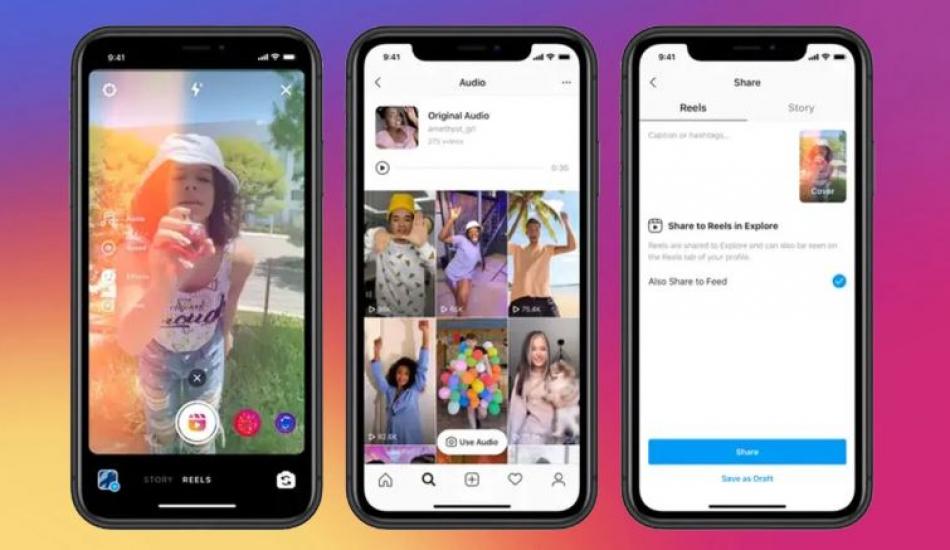 Instagram A Reels Ozelligi Geldi Reels Nedir Reels Nasil Kullanilir Yasam Haberleri