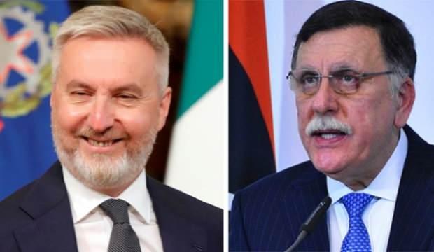 Libya Başbakanı Serrac, İtalya Savunma Bakanı Guerini ile görüştü