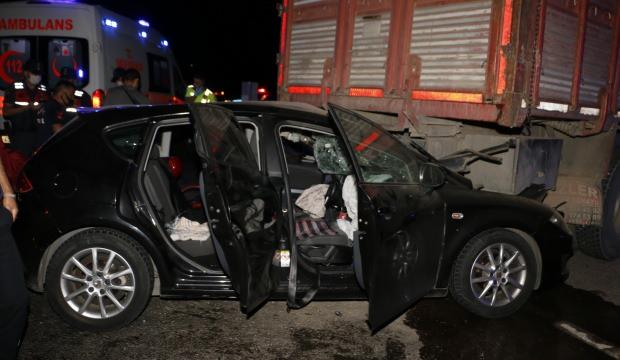 Manisa'da trafik kazası: 2'si ağır 5 yaralı