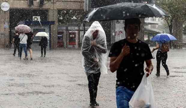 Meteoroloji'den 3 il için sağanak uyarısı
