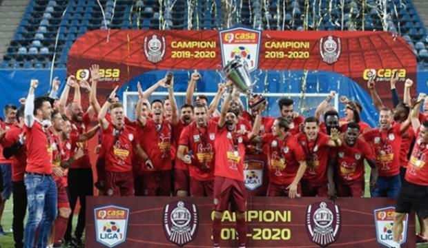 Romanya'da Cluj üst üste 3'üncü kez şampiyon