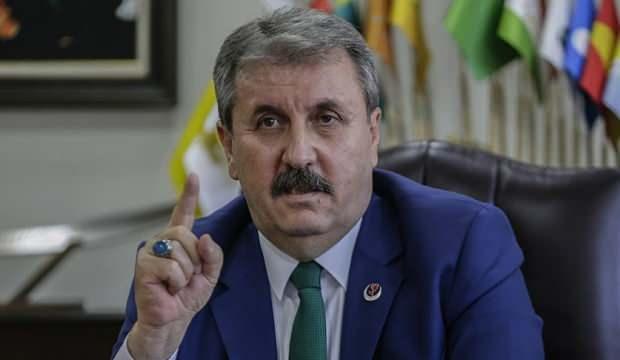 BBP Genel Başkanı Destici: Onlar siyonistlerin uşaklarıdır, maşalarıdır