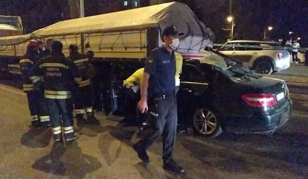 Konya’da trafik kazası: 1’i ağır 2 yaralı
