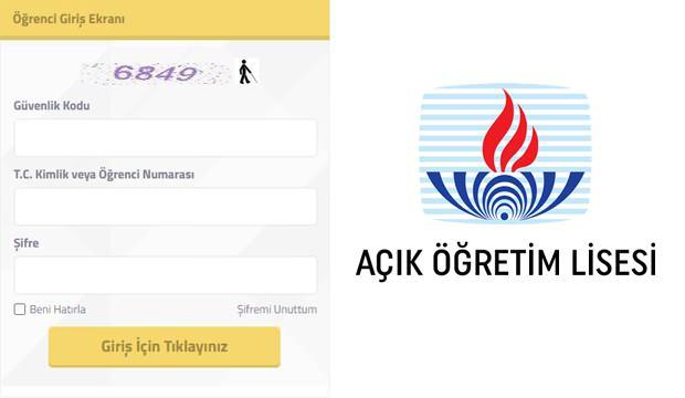 Aol Sinav Sonucu Sorgulama Ekrani Meb Acik Lise 2 Donem Sinav Sonuclari Aciklandi Mi Sohbet34 Org