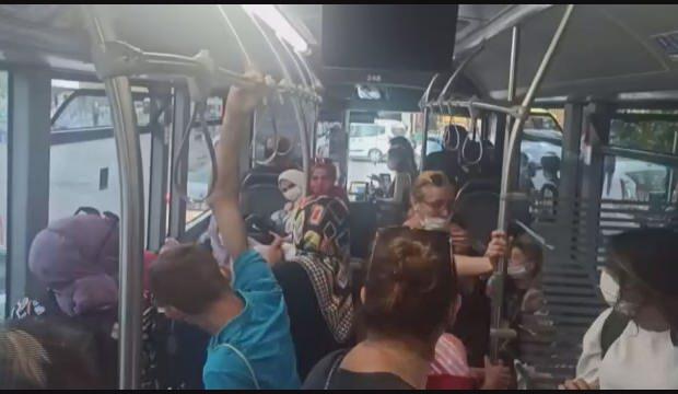 Otobuste Maske Takmayan Kadindan Pes Dedirten Savunma Yasam Haberleri