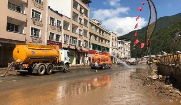 Giresun' da kayıplar aranıyor, yaralar sarılıyor