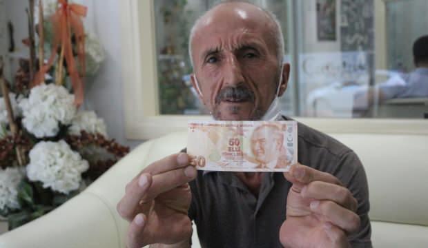Hatalı basılan banknotu satışa çıkardı