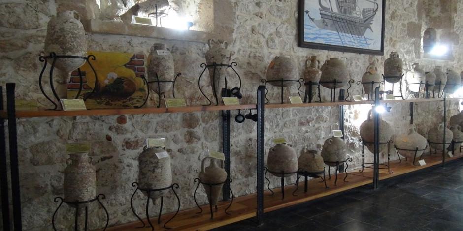 Taşucu Amphora Müzesi ziyaretçilerini bekliyor
