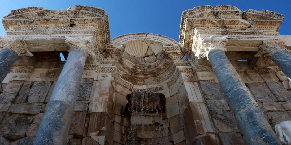 2 bin yıldır akan suyuyla Sagalassos'un gözdesi Antoninler Çeşmesi