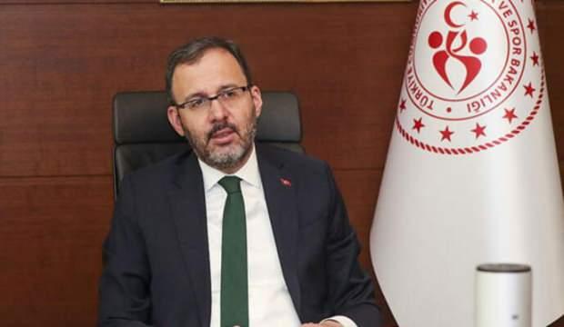 Bakan Kasapoğlu'ndan yeni sezon mesajı