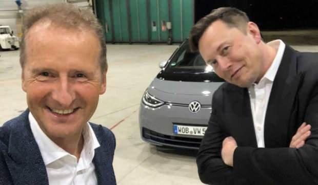 Volkswagen'de Elon Musk sürprizi! Test etti