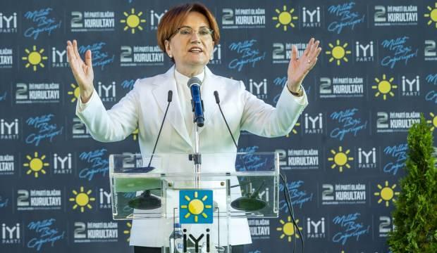 İYİ Parti'de Akşener yeniden seçildi!