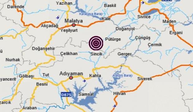 Malatya'da 3.5 büyüklüğünde deprem