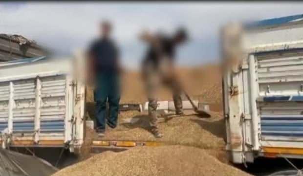 Arpa yüklü kamyonda 37 bin 500 paket kaçak sigara bulundu
