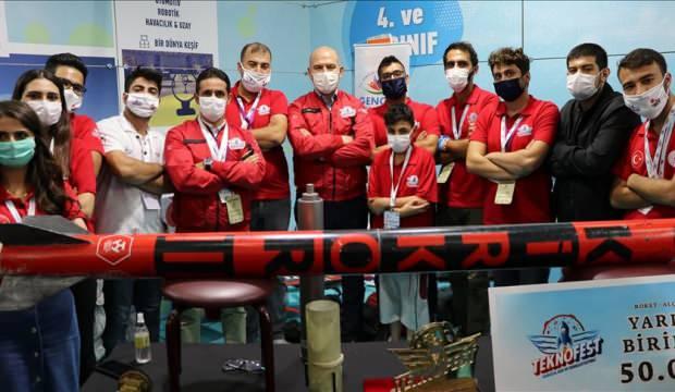 İçişleri Bakanı Süleyman Soylu TEKNOFEST'te ödül törenine katıldı