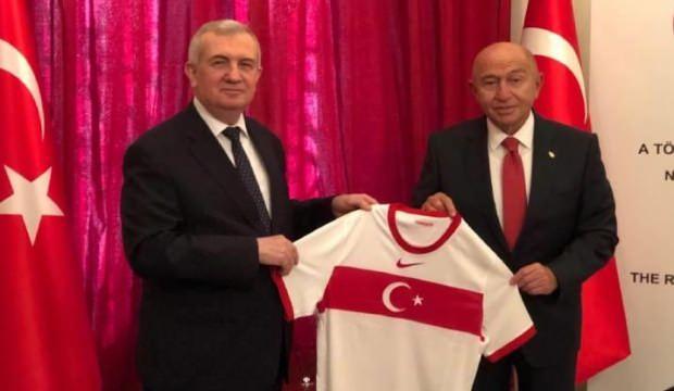 Nihat Özdemir'den Budapeşte Büyükelçisi Oktay'a ziyaret