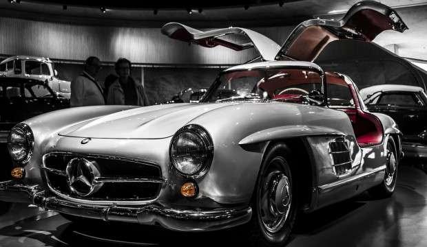 1957 model mercedes 300 sl gullwing rekor fiyata satildi otomobil haberleri