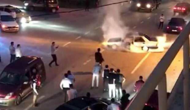 Düğün konvoyunda drifte 8 bin lira ceza