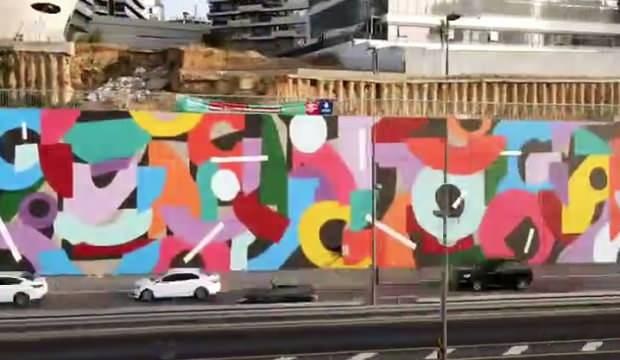 Ibb Nin Dikey Bahce Yerine Grafiti Calismasi Tartismalara Neden Oldu Guncel Haberleri