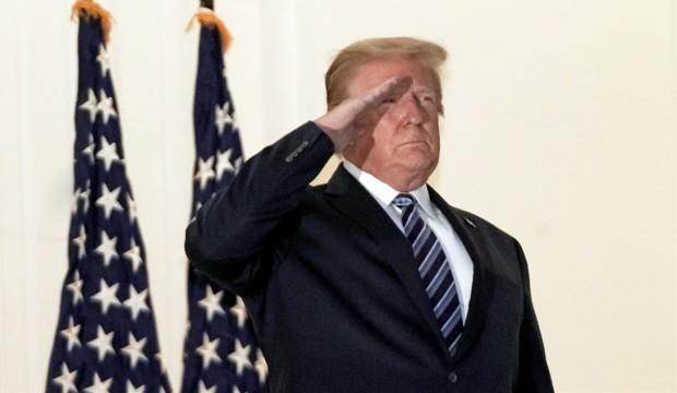 Koronavirüs tedavisi gören Trump'tan ilk açıklama: 15 Ekim'i dört gözle bekliyorum