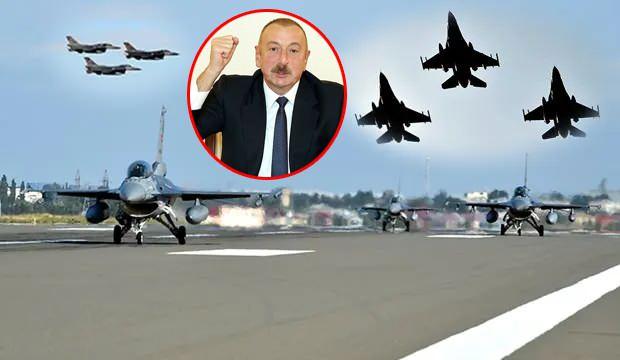 Aliyev'den Türk F-16'ları açıklaması
