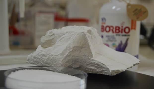Bor madeni katkılı kişisel temizlik ürünleri raflardaki yerini aldı