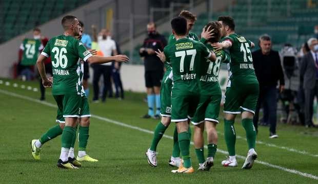 Bursaspor evinde hata yapmadı!