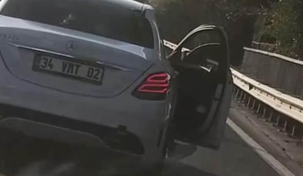 İstanbul trafiğinde yaptığı pes dedirtti