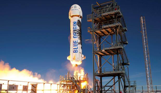 Jeff Bezos'un şirketi Ay'a iniş için deneme uçuşu yaptı