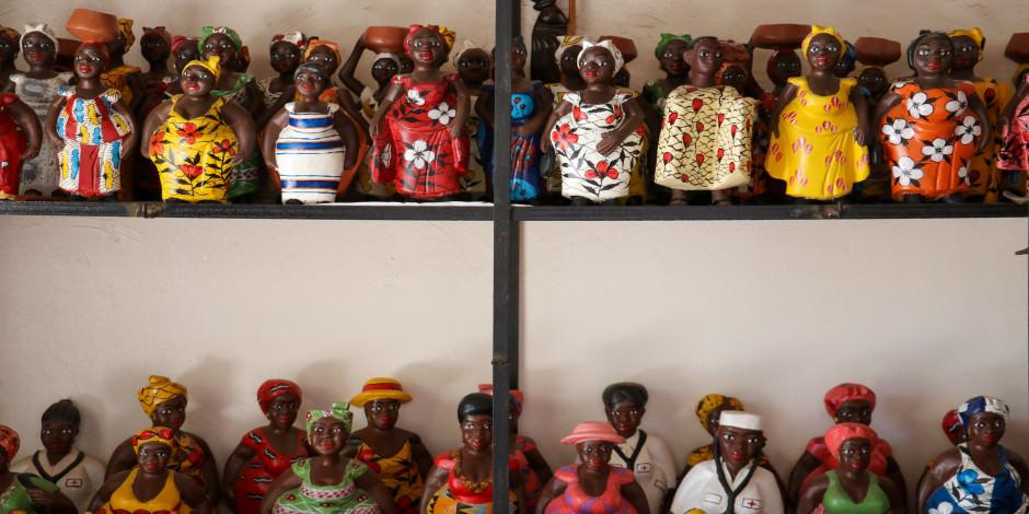 Senegal'in tarihi el sanatları pazarı: Soumbedioune